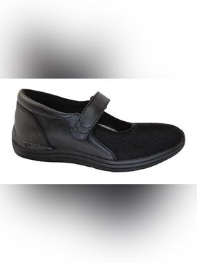 DREW Black Mary Jane Comfort Shoe